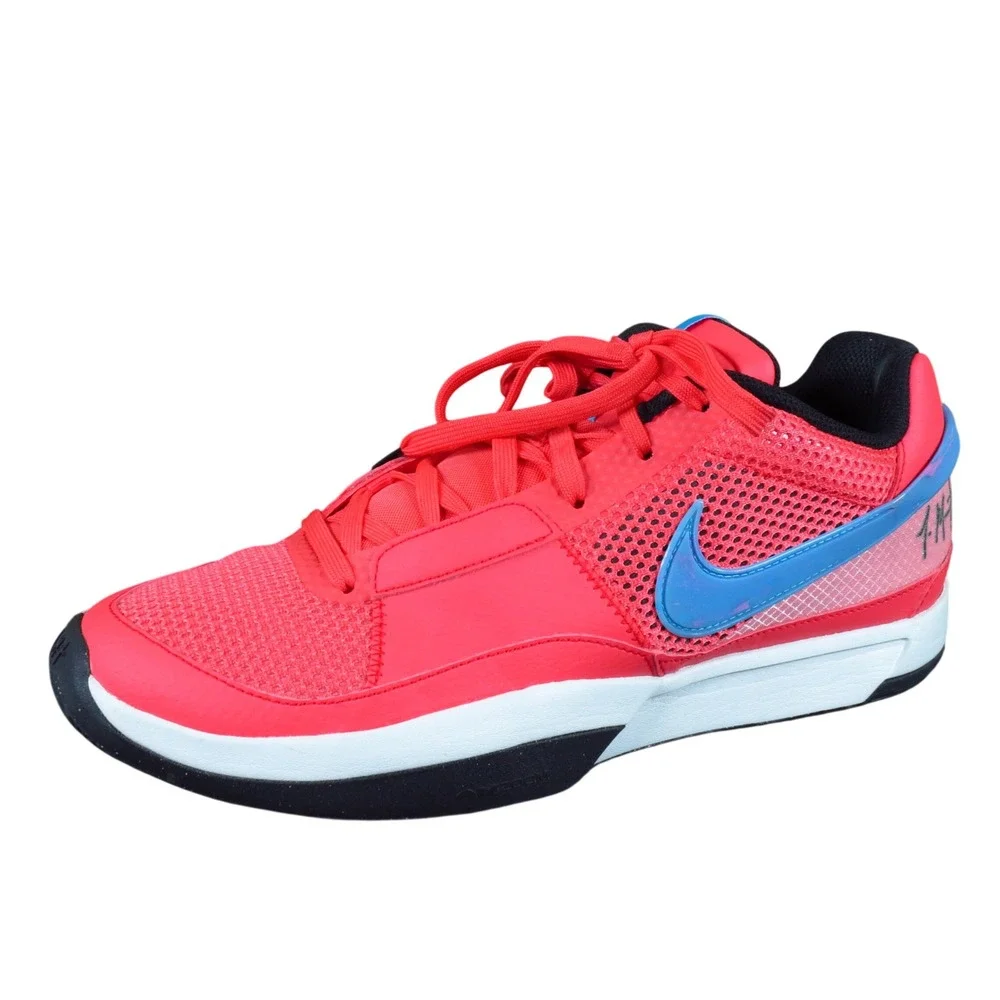 Nike Ja 1 Fuel Ember Glow Mens Basketball Shoes Size 10 Athletic Ember Glow Red